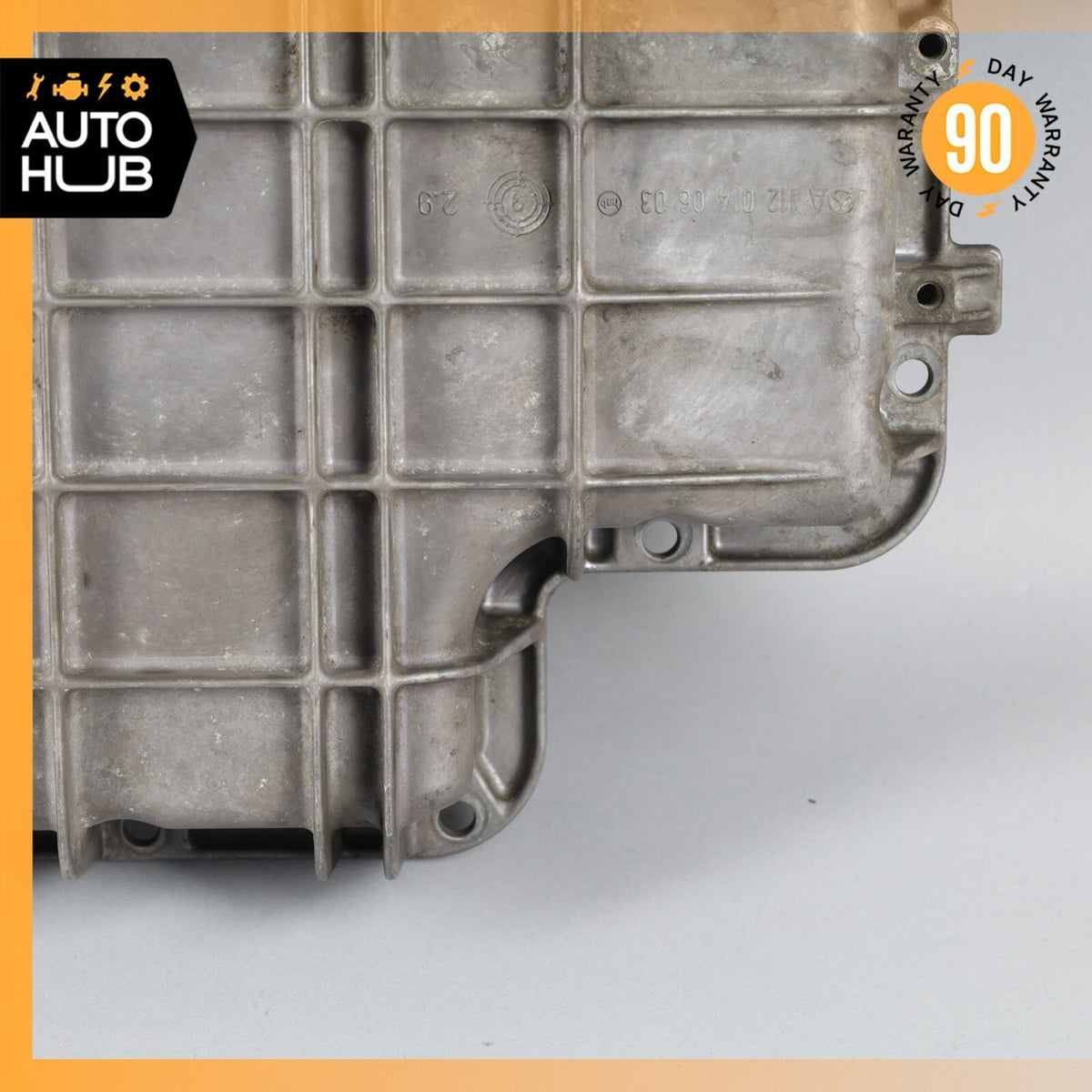 98-06 Mercedes W163 ML430 E430 S430 CLK430 Lower Oil Pan 1120140603 OEM - photo 4