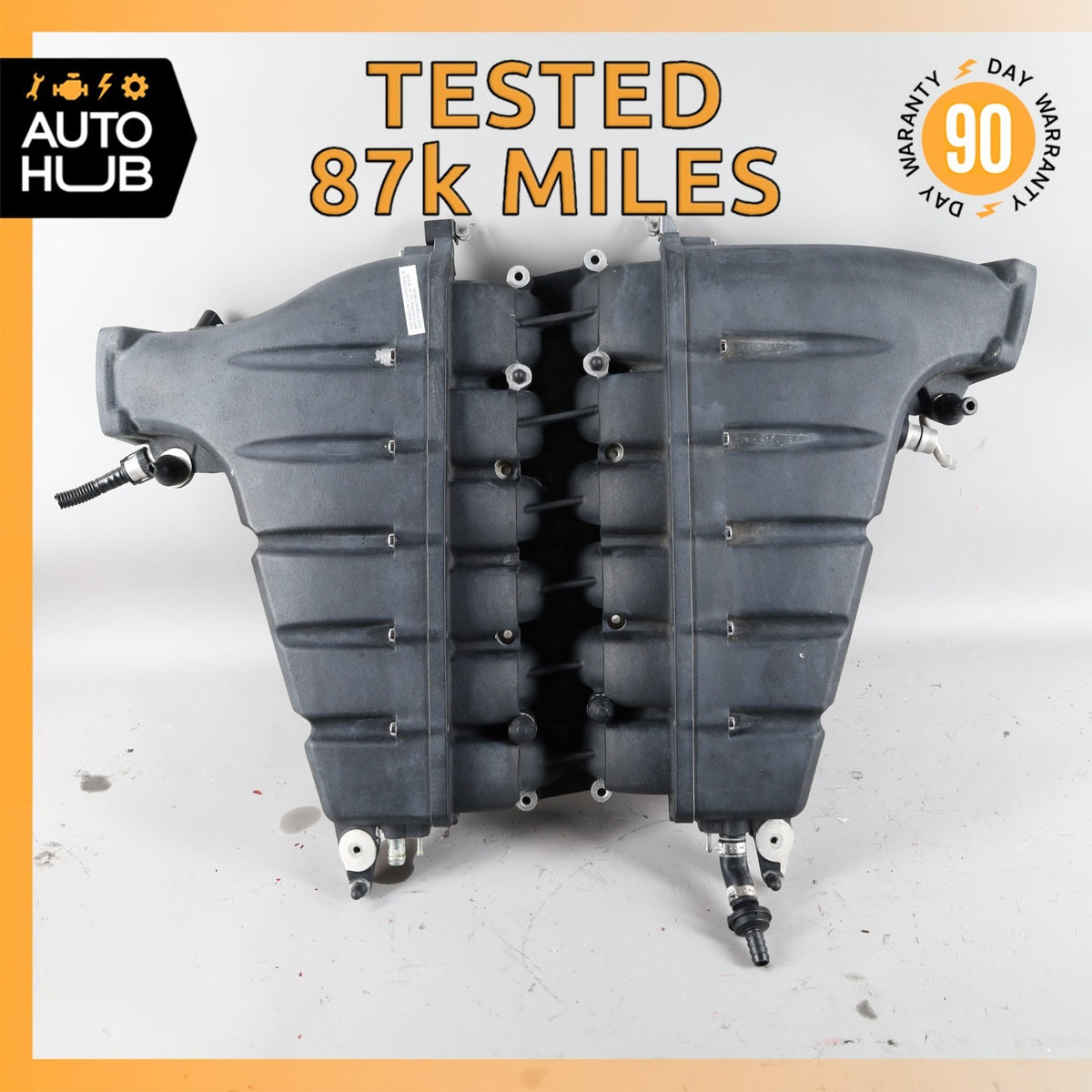 08-15 Bentley Continental GT Speed 6.0L Engine Motor Air Intake Manifold OEM 87k - photo 1