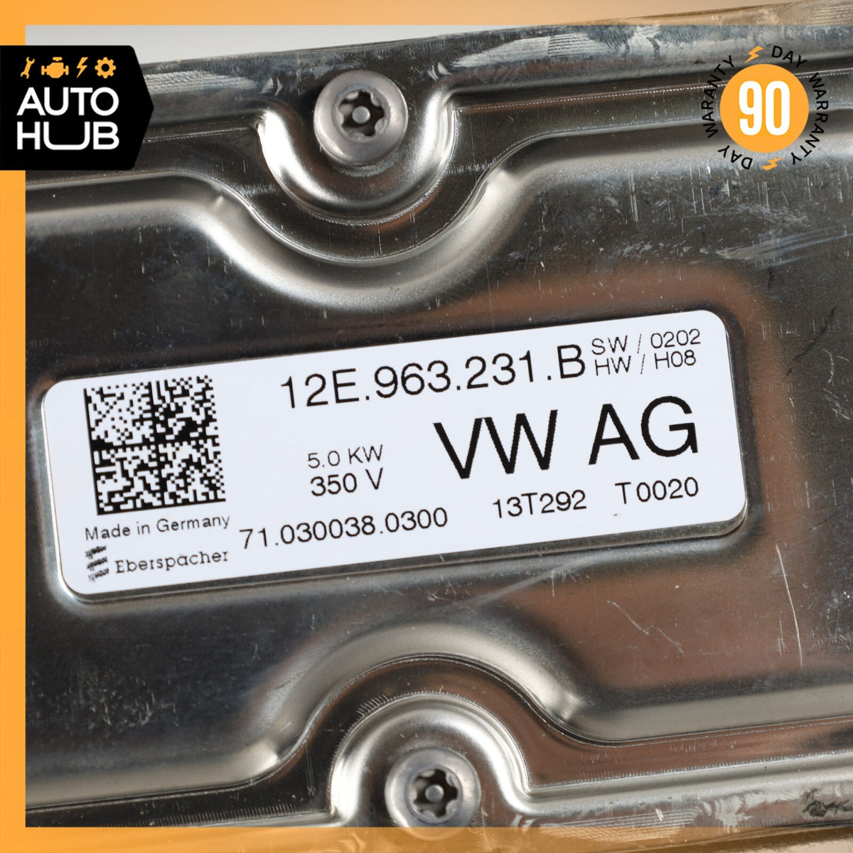 15-23 Porsche Panamera 970 S Hybrid High Voltage Electric Battery Heater OEM 70k - photo 9