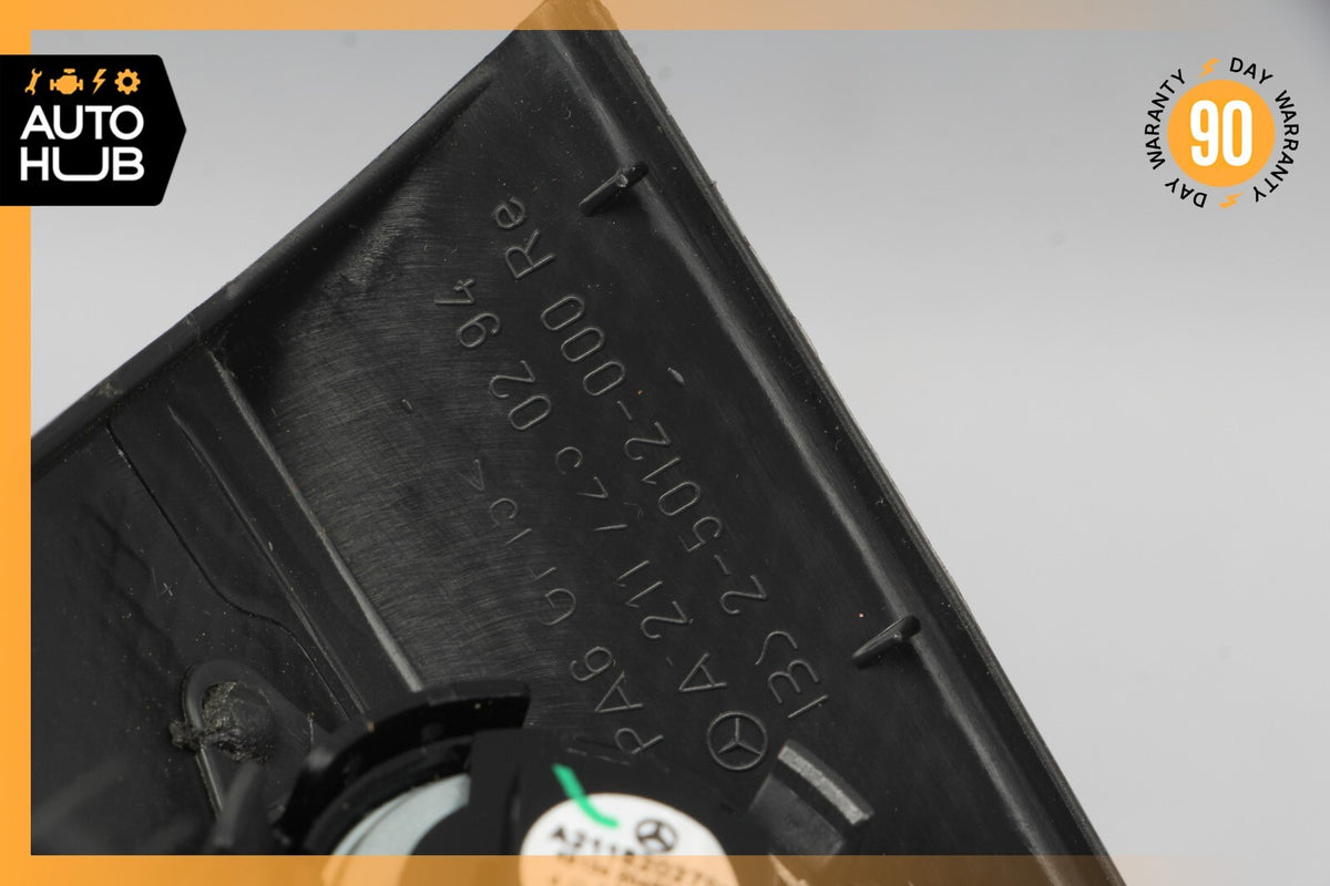 03-06 Mercedes W211 E55 AMG E500 Tweeter Speaker Cover Right Passenger Side OEM - photo 10