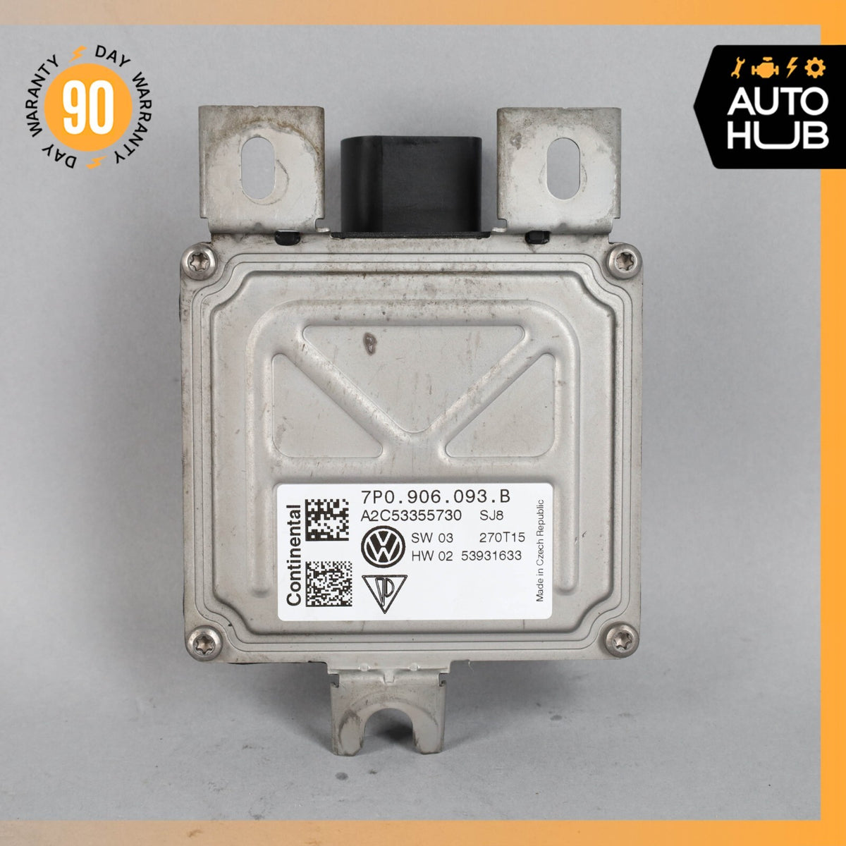 11-18 Porsche Cayenne 958 GTS Turbo Fuel Pump Control Module 7P0906093B OEM - photo 1