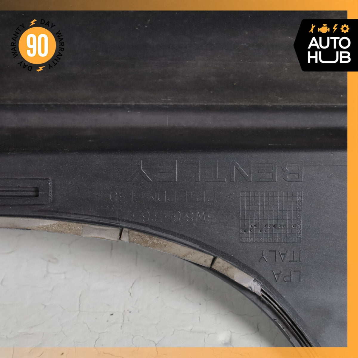 03-10 Bentley Continental GT Coupe Right Side Skirt Rocker Panel OEM 53k - photo 11