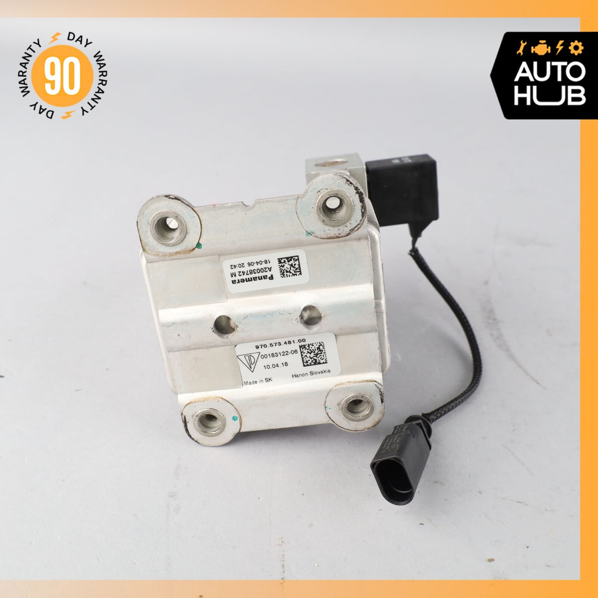 Porsche Panamera 970 E-Hybrid Battery Coolant Cooling Exchanger OEM - photo 7