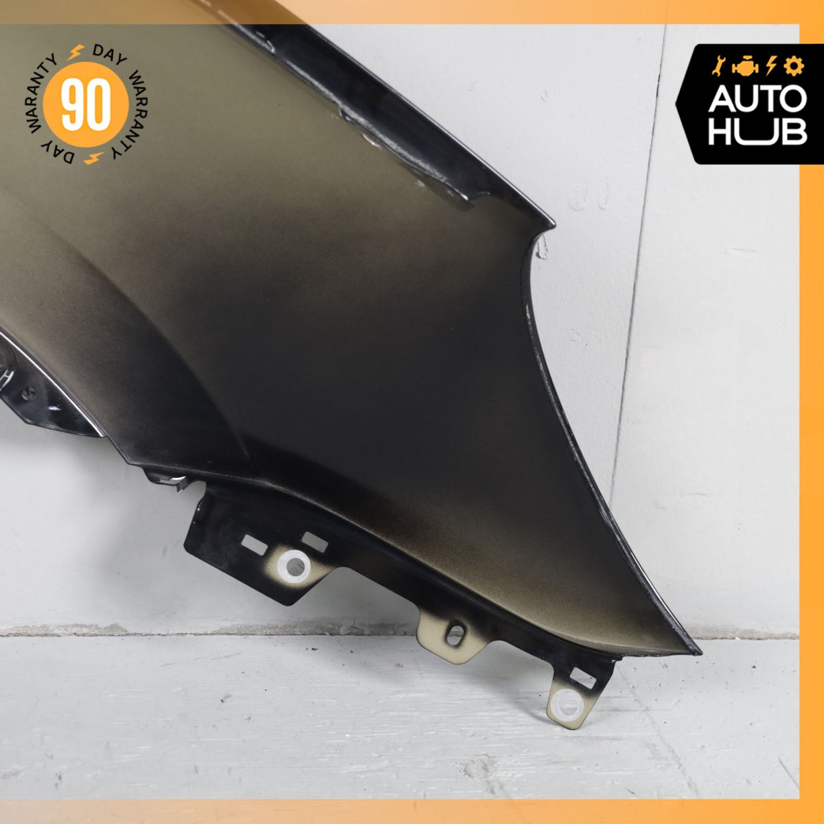 15-18 Porsche Cayenne 958 Left Driver Side Fender Assembly Black OEM - photo 15
