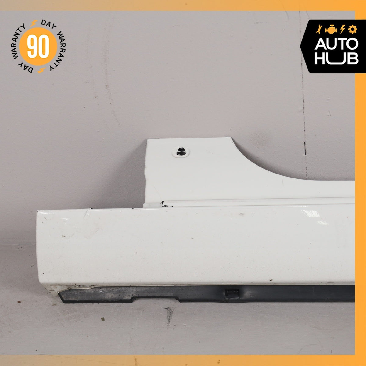 12-18 Bentley Continental GTC Convertible Left Driver Side Skirt White OEM - photo 2