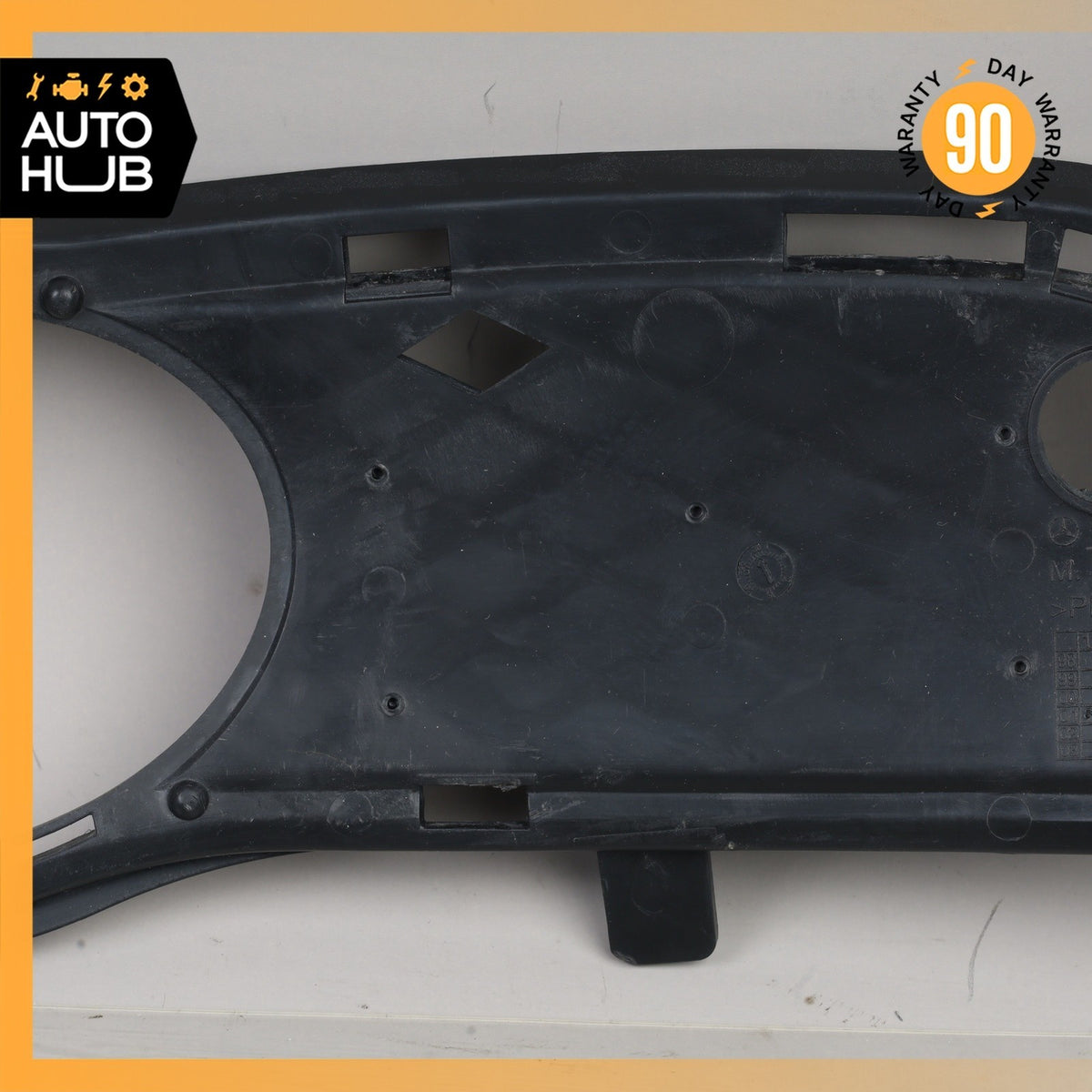 02-04 Mercedes W203 C320 C240 Base Front Bumper Left Side Mesh Grille OEM - photo 7