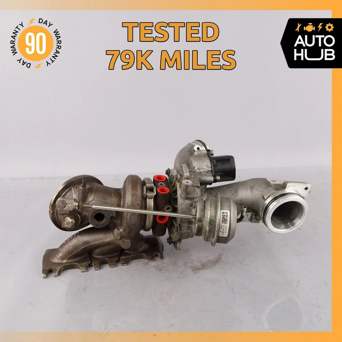 Mercedes W207 E400 4Matic M276 Left Turbocharger Turbo Charger Manifold OEM 79k - photo 1