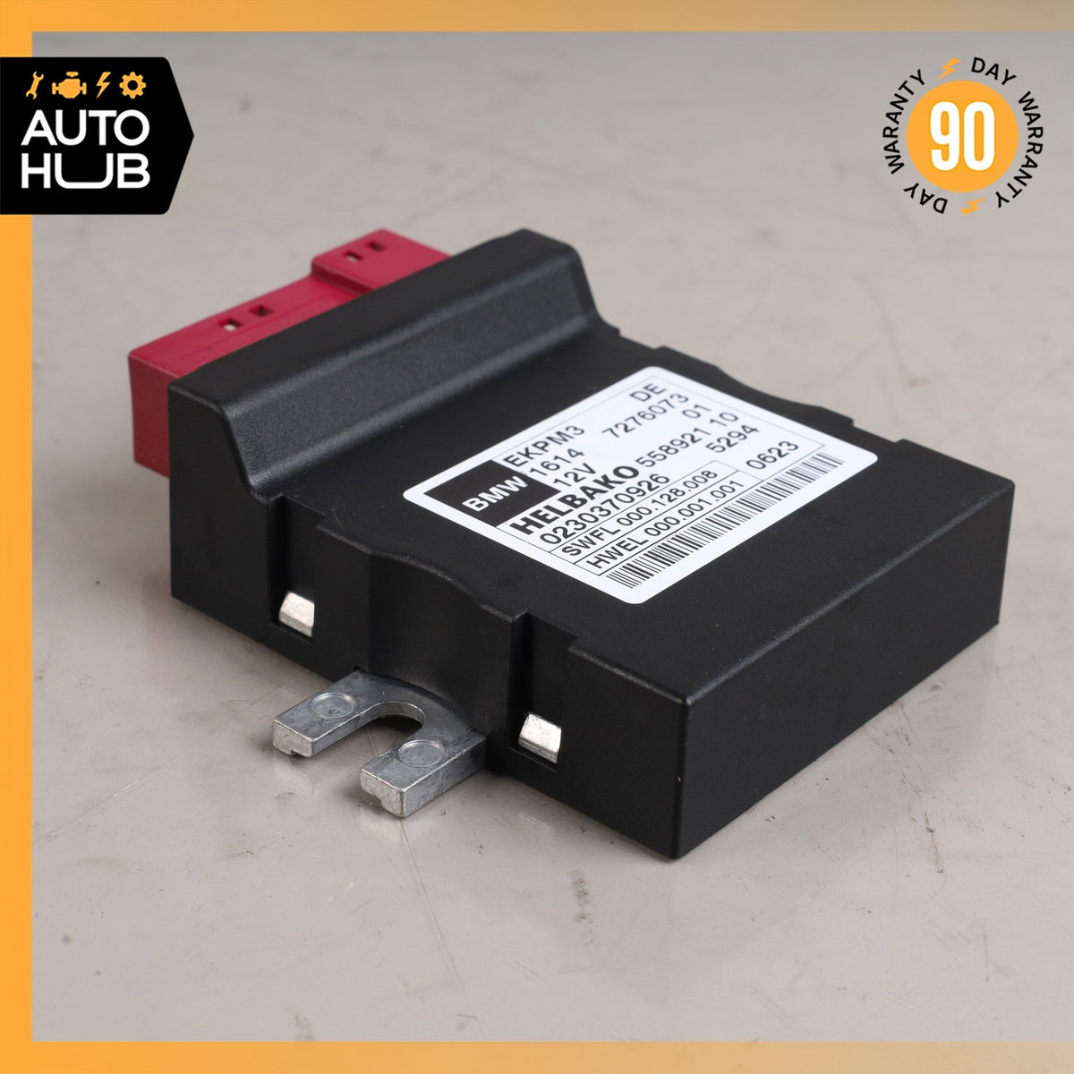 09-12 BMW F10 550i 750Li Fuel Pump Control Module EKP 16147276073 OEM - photo 3