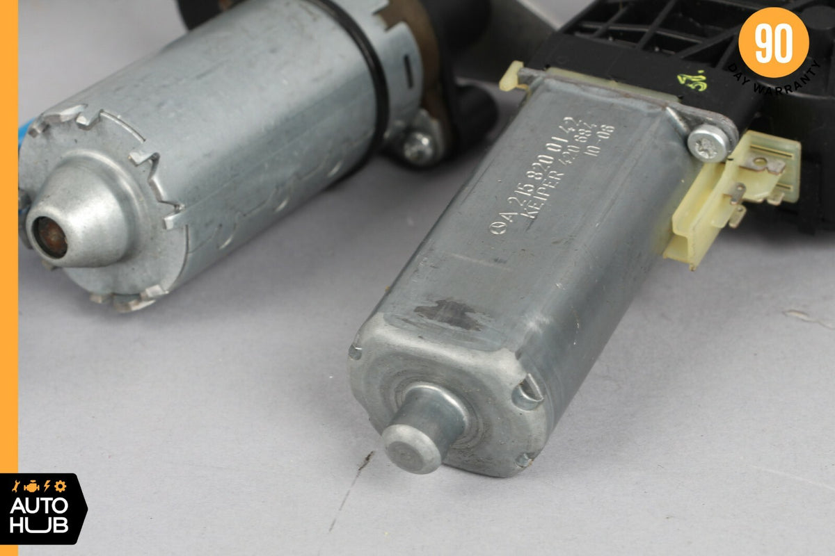 03-12 Mercedes R230 SL550 SL500 SL600 Front Left Seat Adjust Motor Set OEM - photo 3