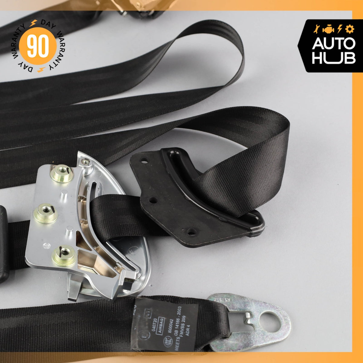 07-11 Bentley Continental GTC Speed Front Right Passenger Side Seat Belt OEM 19k - photo 11