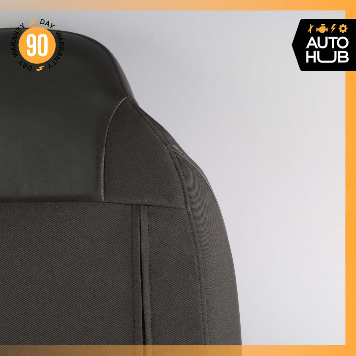 04-05 Cadillac XLR Left Driver Side Top Upper Seat Cushion Black OEM - photo 9