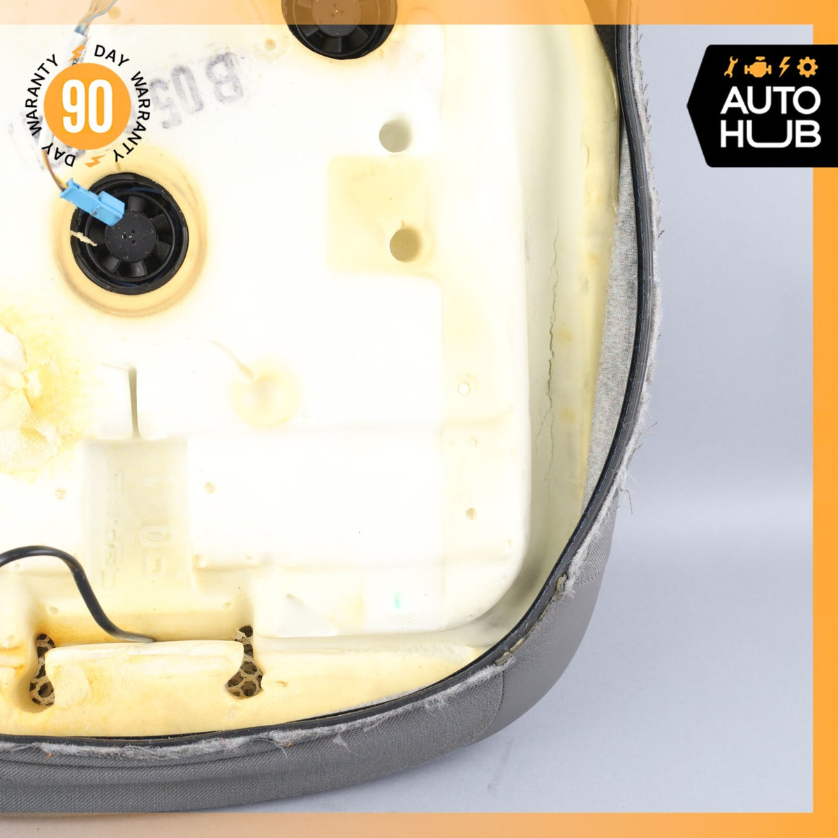 06-09 Mercedes W209 CLK350 CLK550 Right Side Bottom Lower Seat Cushion Nappa OEM - photo 10