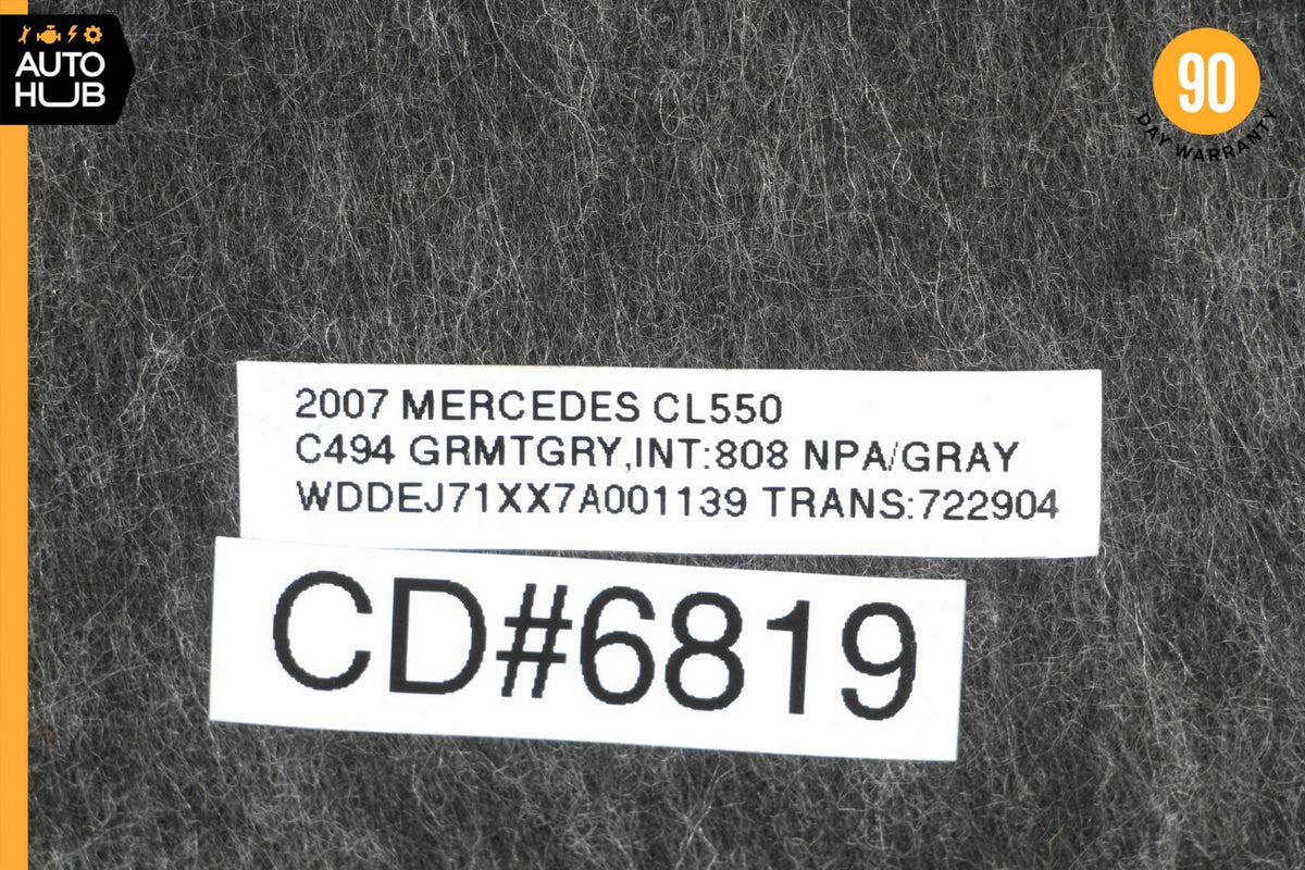 07-14 Mercedes W216 CL550 CL63 AMG Dashboard Dash Glove Box Compartment Grey OEM - photo 11