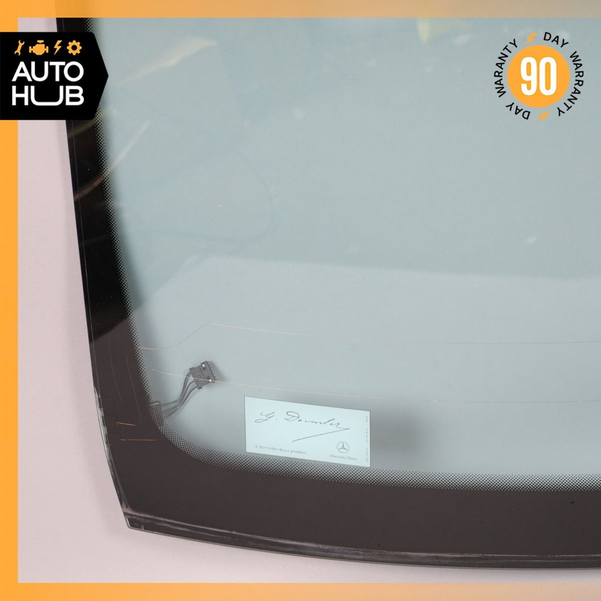 03-05 Mercedes W209 CLK500 CLK320 Front Windshield Glass Wind Shield OEM - photo 8