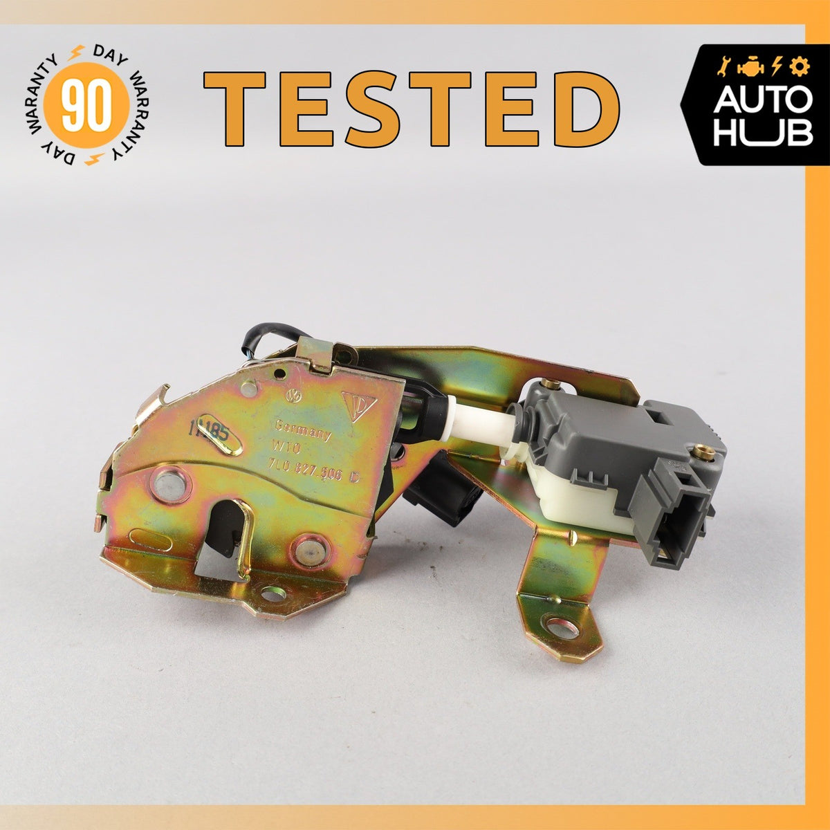 Porsche Cayenne 955 Trunk Lid Tailgate Latch Lock 7L0827506D OEM - photo 1