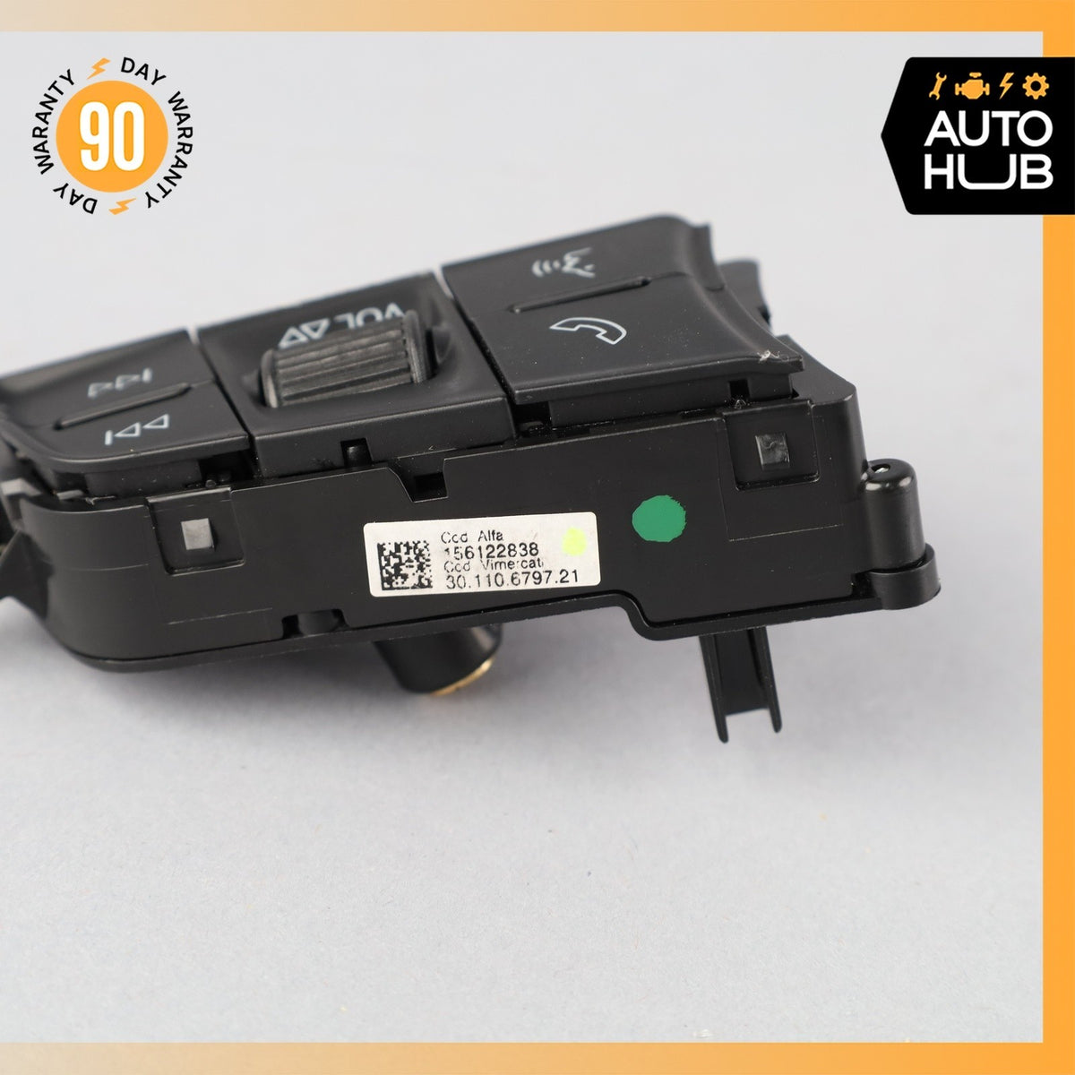 17-23 Alfa Romeo 949 Stelvio Right Steering Wheel Switch OEM 72k - photo 8
