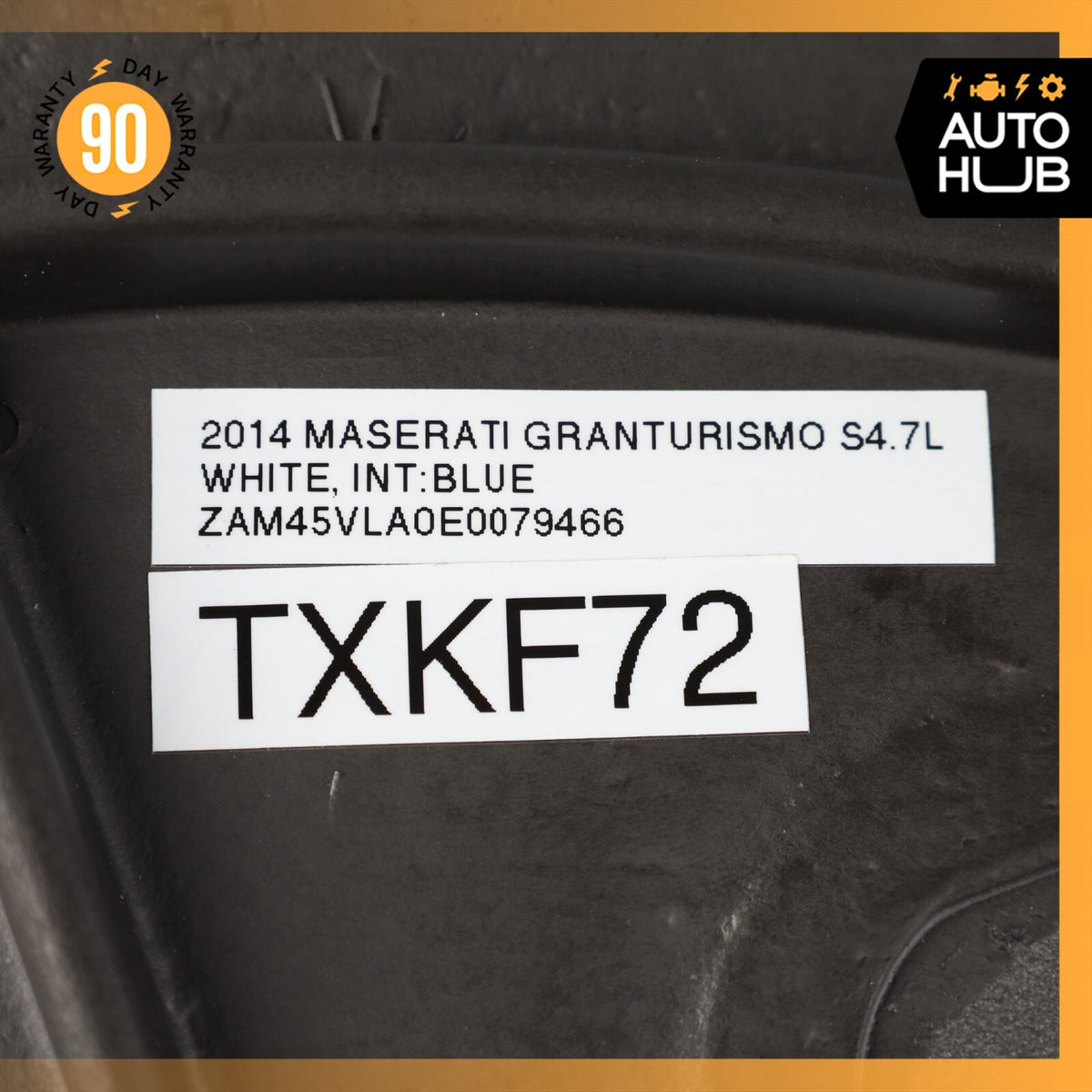 08-19 Maserati GranTurismo S M145 Dash Board Trim Panel Right Side Blue OEM - photo 10
