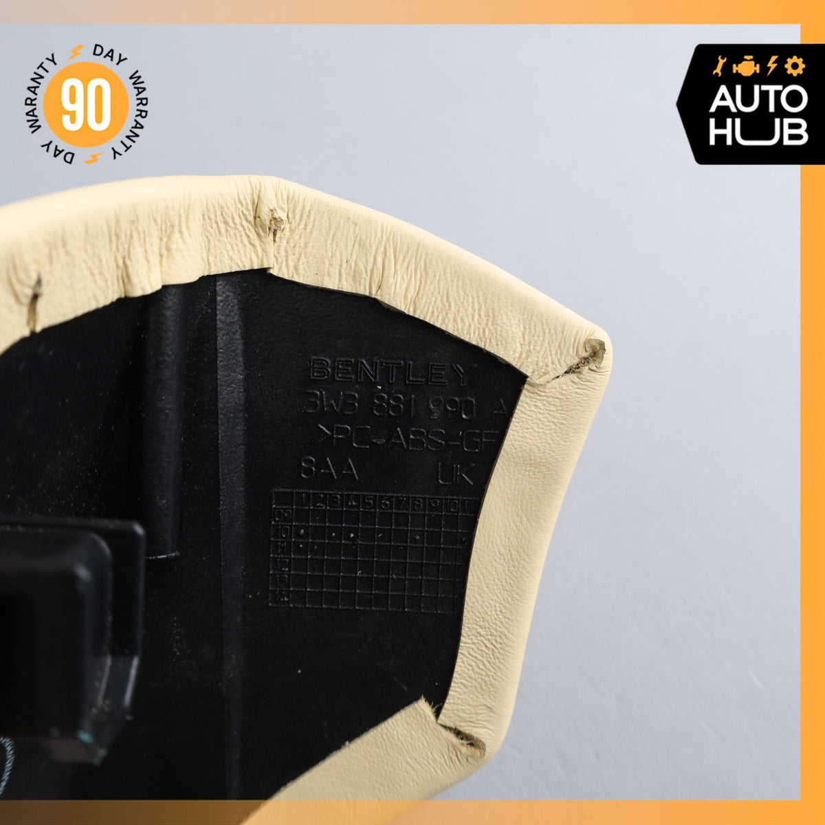Bentley Continental GT Front Right Passenger Inside Seat Cover Trim OEM - photo 10