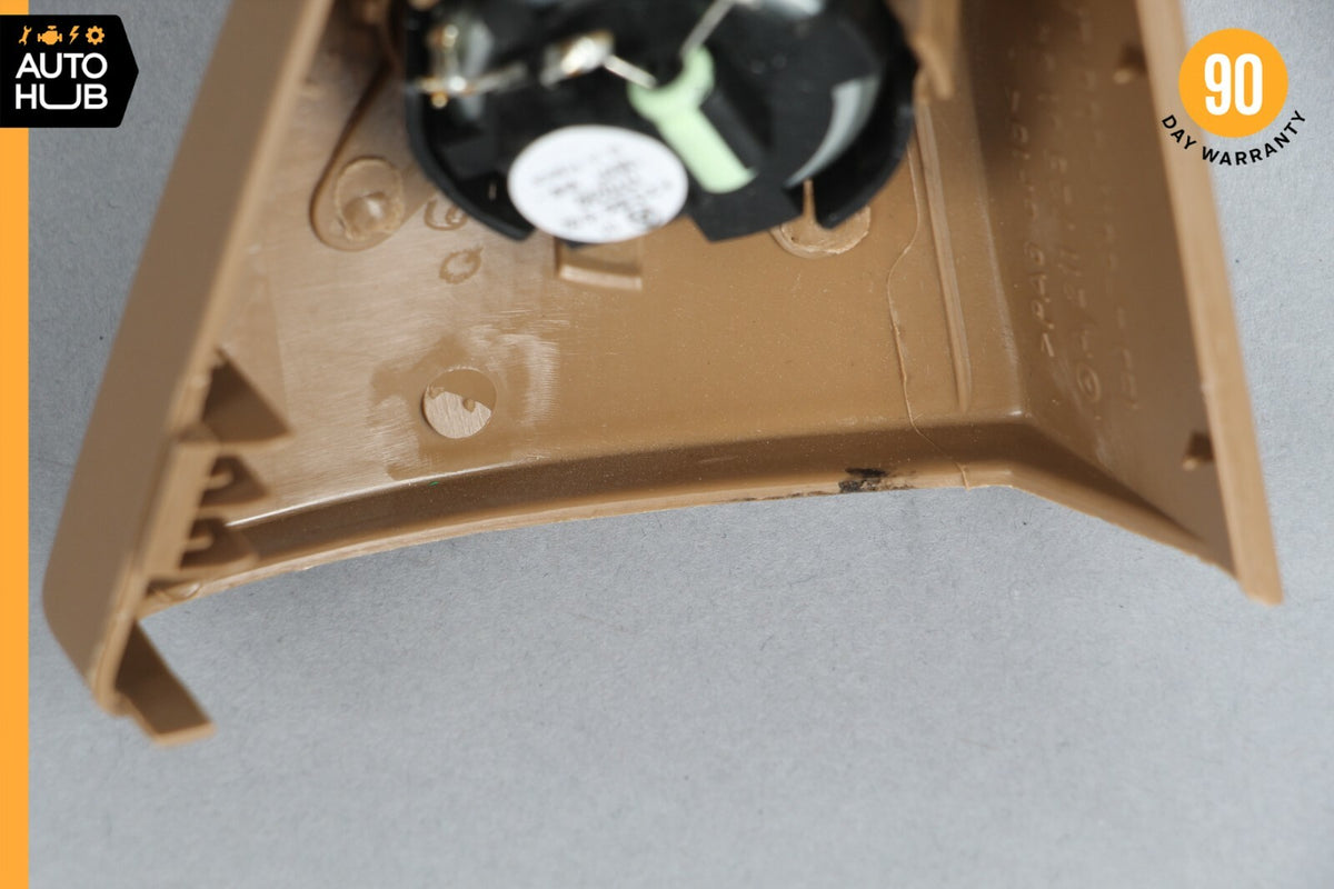 07-09 Mercedes W211 E350 E320 Tweeter Speaker Cover Left Driver Side Brown OEM - photo 9