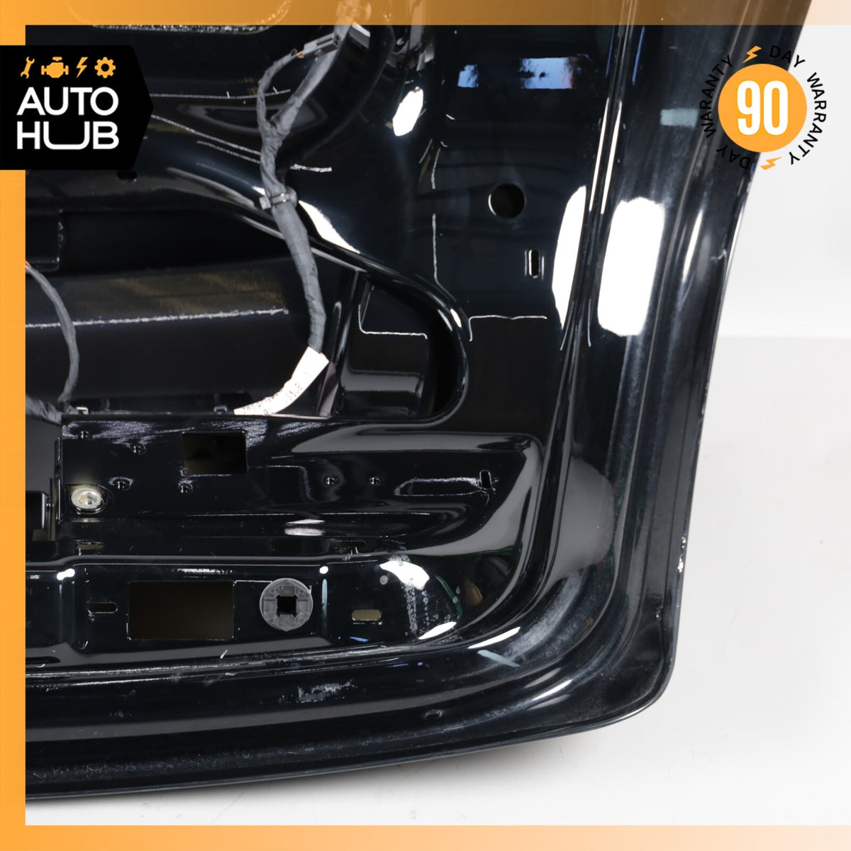 06-13 Bentley Continental Flying Spur Trunk Lid Panel Assembly Black OEM - photo 14