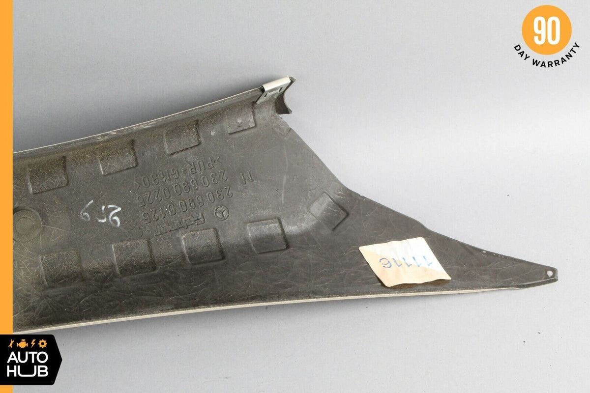 07-12 Mercedes R230 SL550 SL55 AMG Front Left Interior Trim Panel A Pillar OEM - photo 8