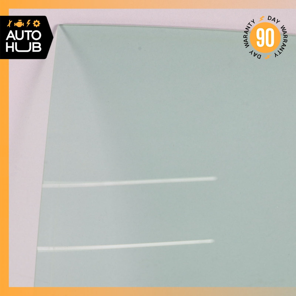 10-19 Jaguar X351 XJ XJR Rear Left Side Door Window Glass AW93F25713AD OEM 37k - photo 3