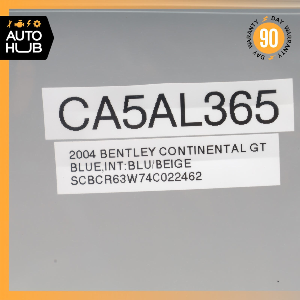 03-12 Bentley Continental GT GTC Keyless Go Control Module Antenna Sensor OEM - photo 7