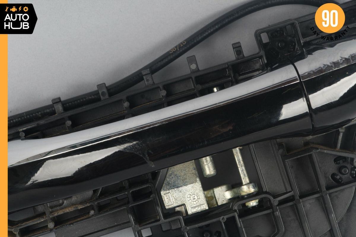 06-13 Mercedes W164 ML63 AMG GL450 Rear Left Side Exterior Door Handle Black OEM - photo 3