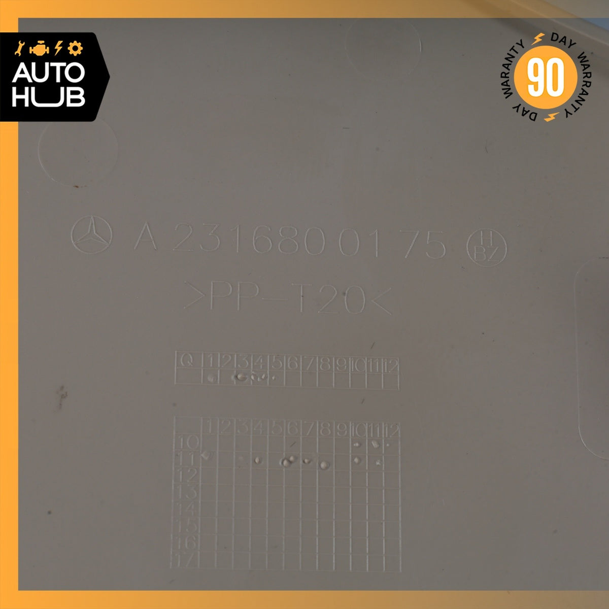 13-20 Mercedes R231 SL550 SL400 Dash Board Trim Panel Right Side Beige OEM - photo 11
