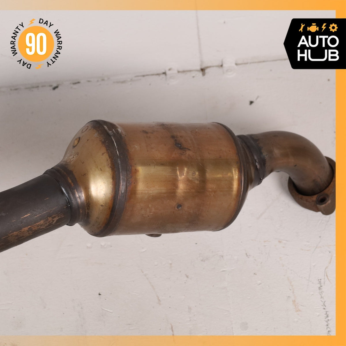 Mercedes R230 SL550 Engine Left & Right Side Exhaust Downpipe Set of 2 OEM 51k - photo 14