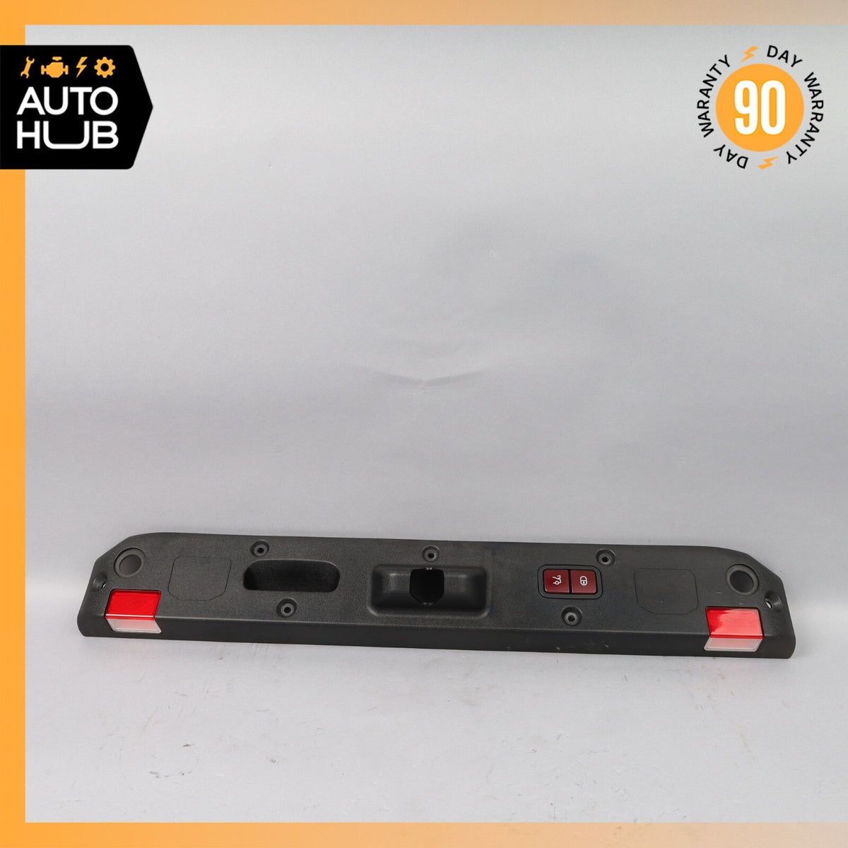07-14 Mercedes W216 CL550 CL600 Trunk Lid Trim Panel Cover Molding Black OEM - photo 1