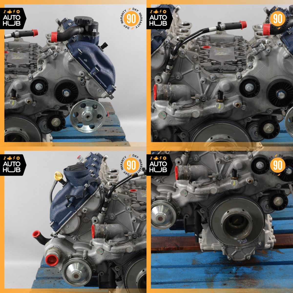 04-16 Maserati GranTurismo M145 4.2L V8 F136U Engine Motor Assembly OEM 66k - photo 16