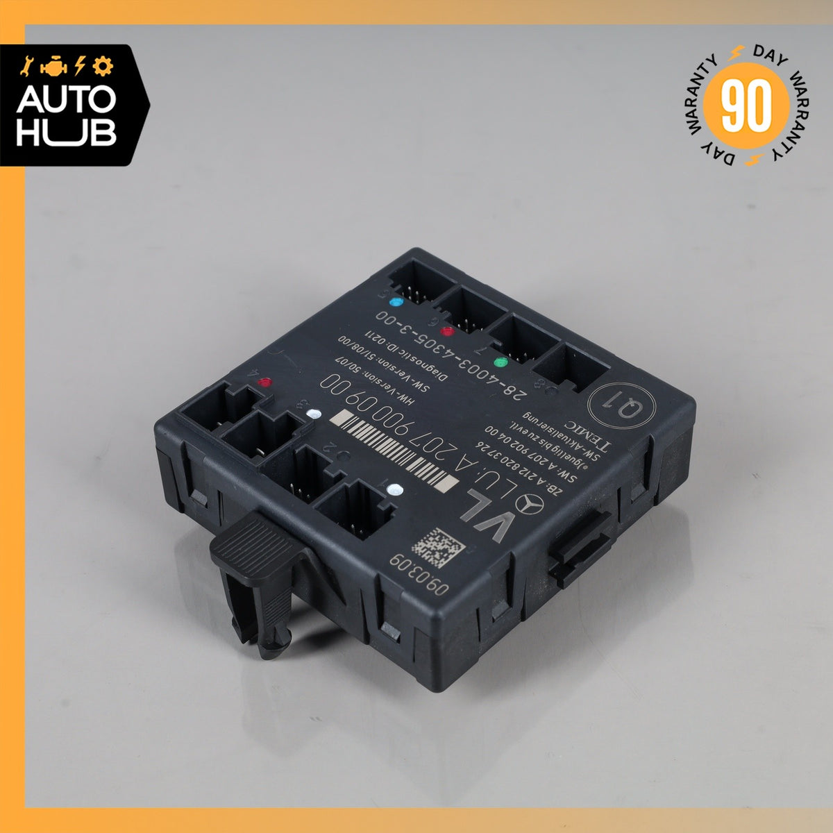 08-18 Mercedes W207 E550 E350 Front Left Driver Side Door Control Module OEM - photo 2