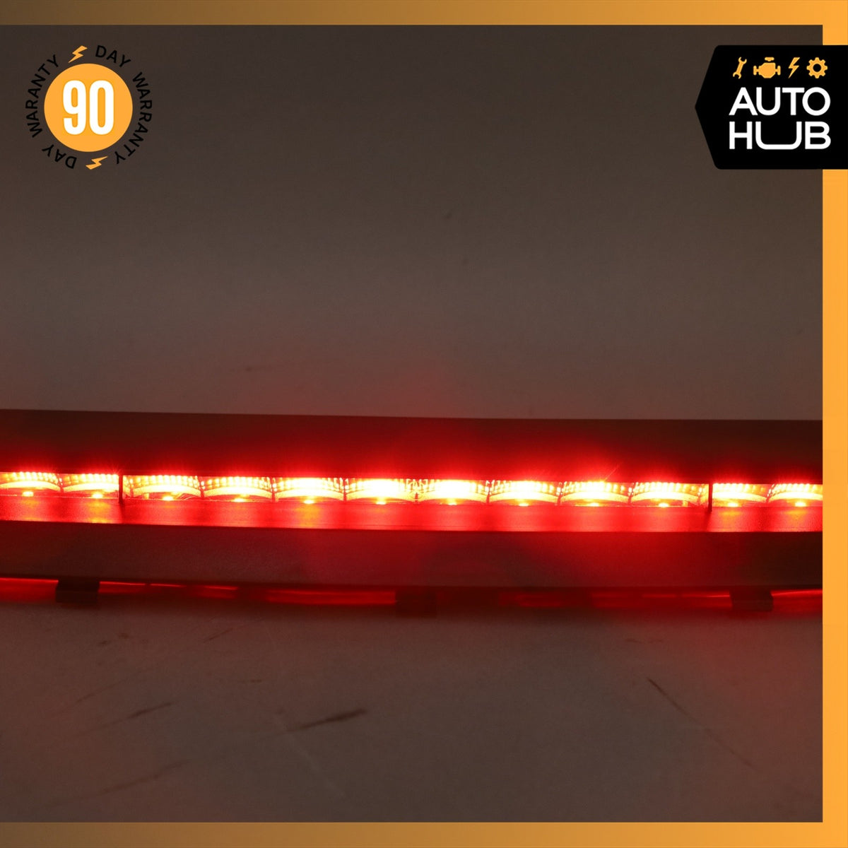 Mercedes W213 E43 AMG E300 3rd Third Brake Stop Light Lamp w/ Trim OEM - photo 5