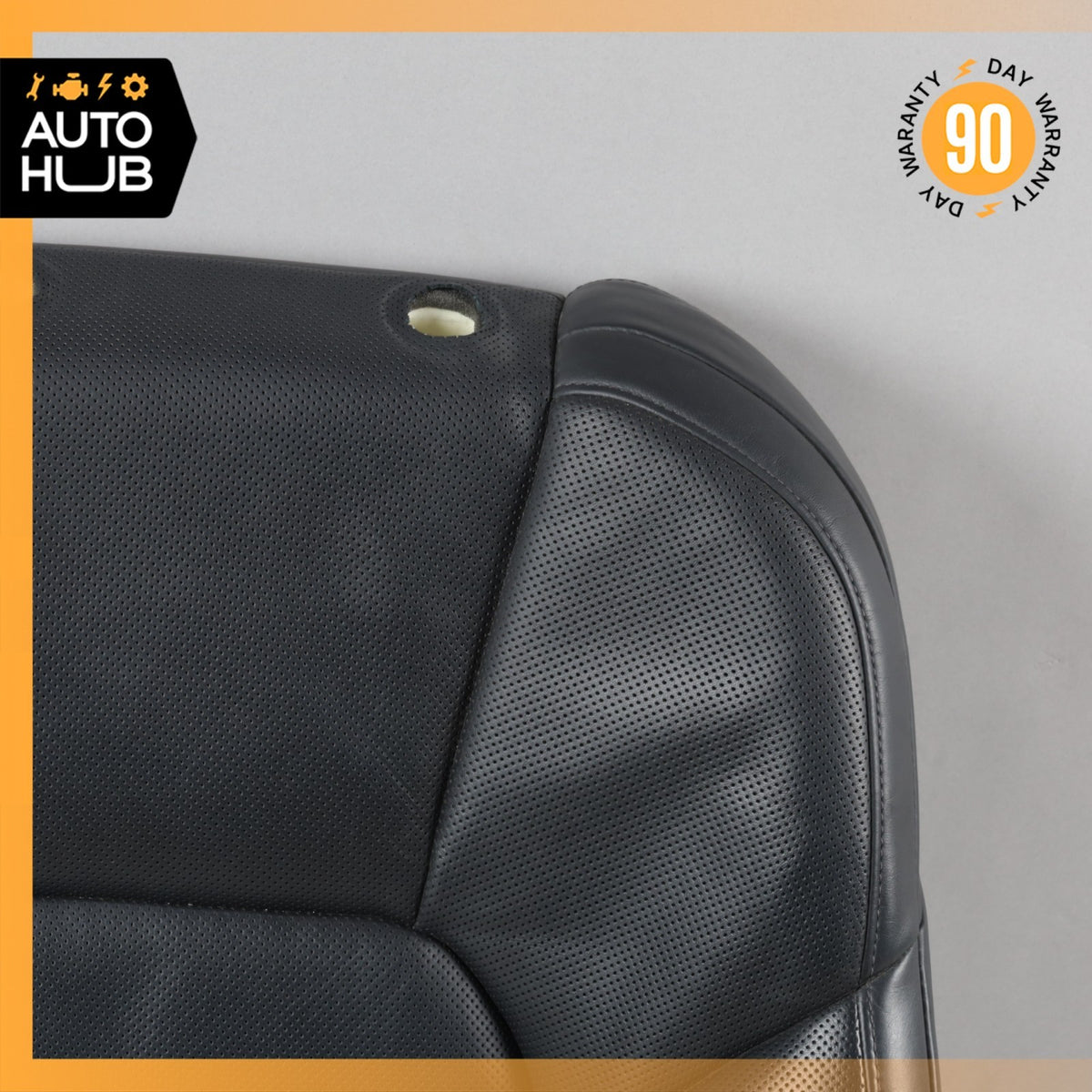 15-18 Porsche Macan S 95B Front Left Side Seat Upper Cushion Leather Black OEM - photo 3
