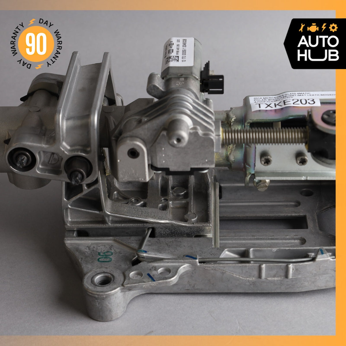 12-19 Mercedes X166 GL450 GL550 GLE450 Steering Wheel Column 1664601316 OEM - photo 4