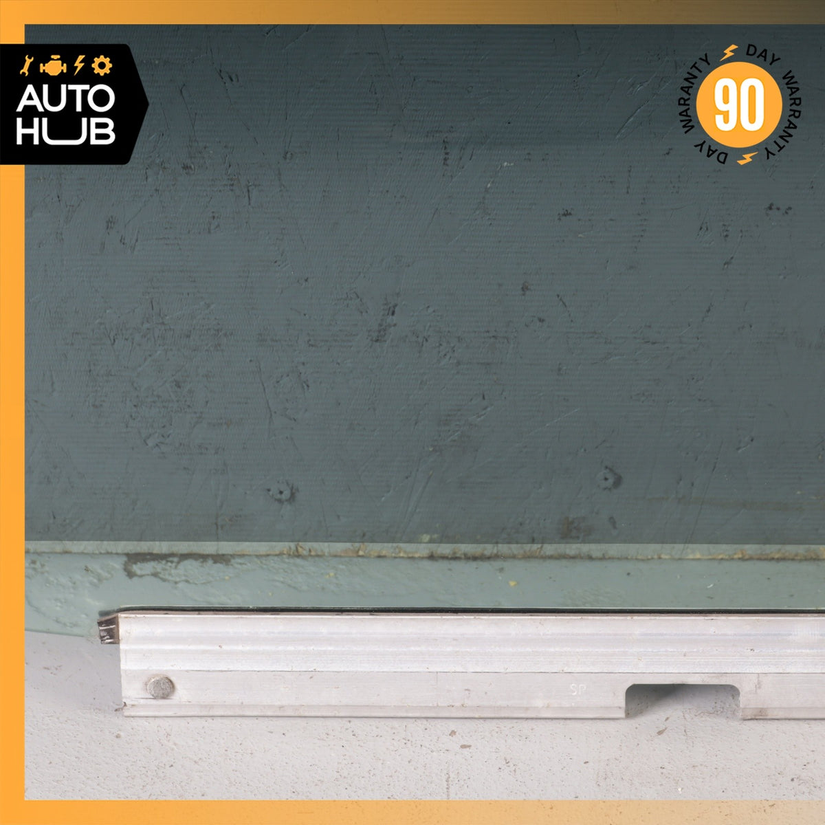 90-93 Mercedes 300E Front Left Driver Side Door Window Glass OEM - photo 6