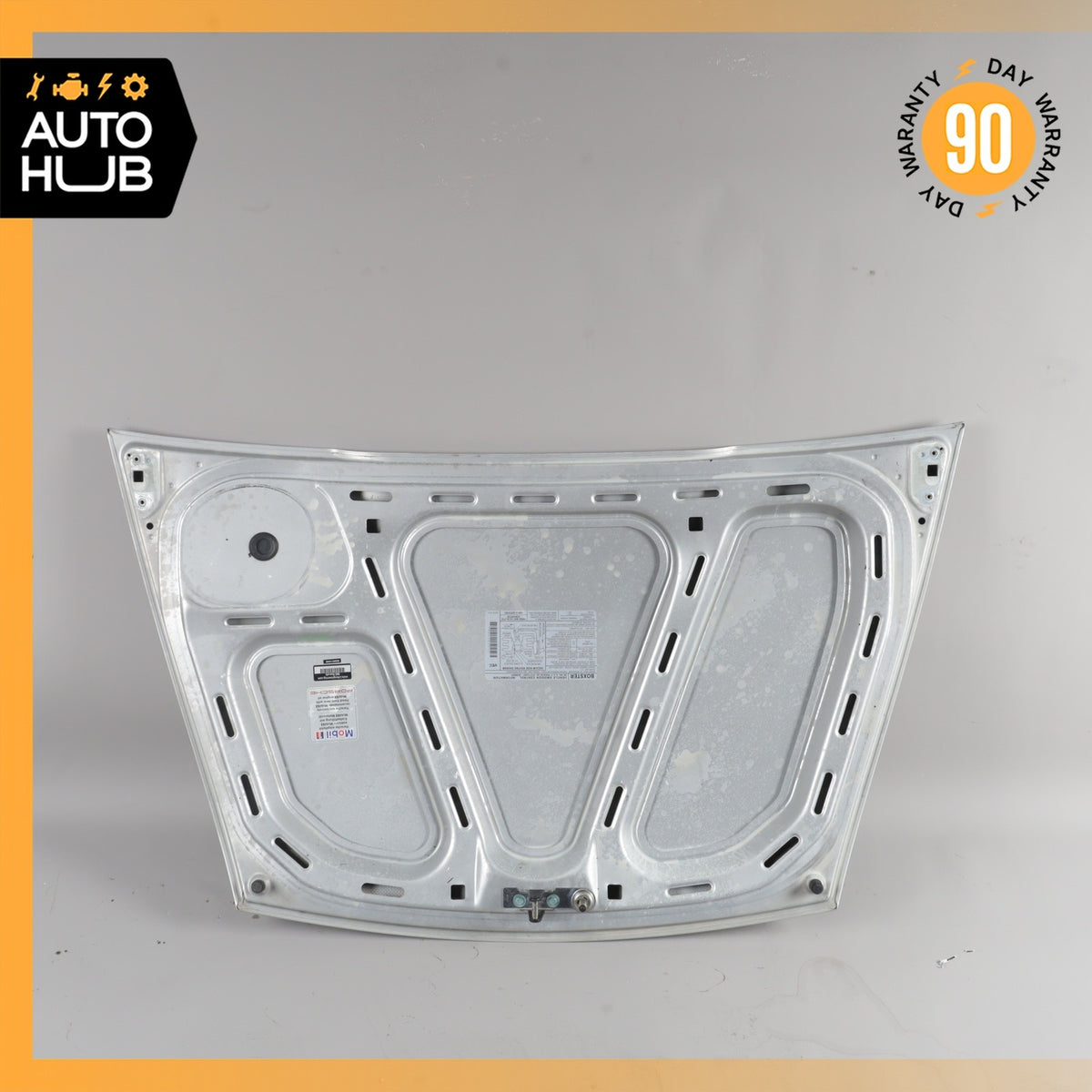 97-04 Porsche Boxster 986 Rear Trunk Lid Panel Silver OEM - photo 10