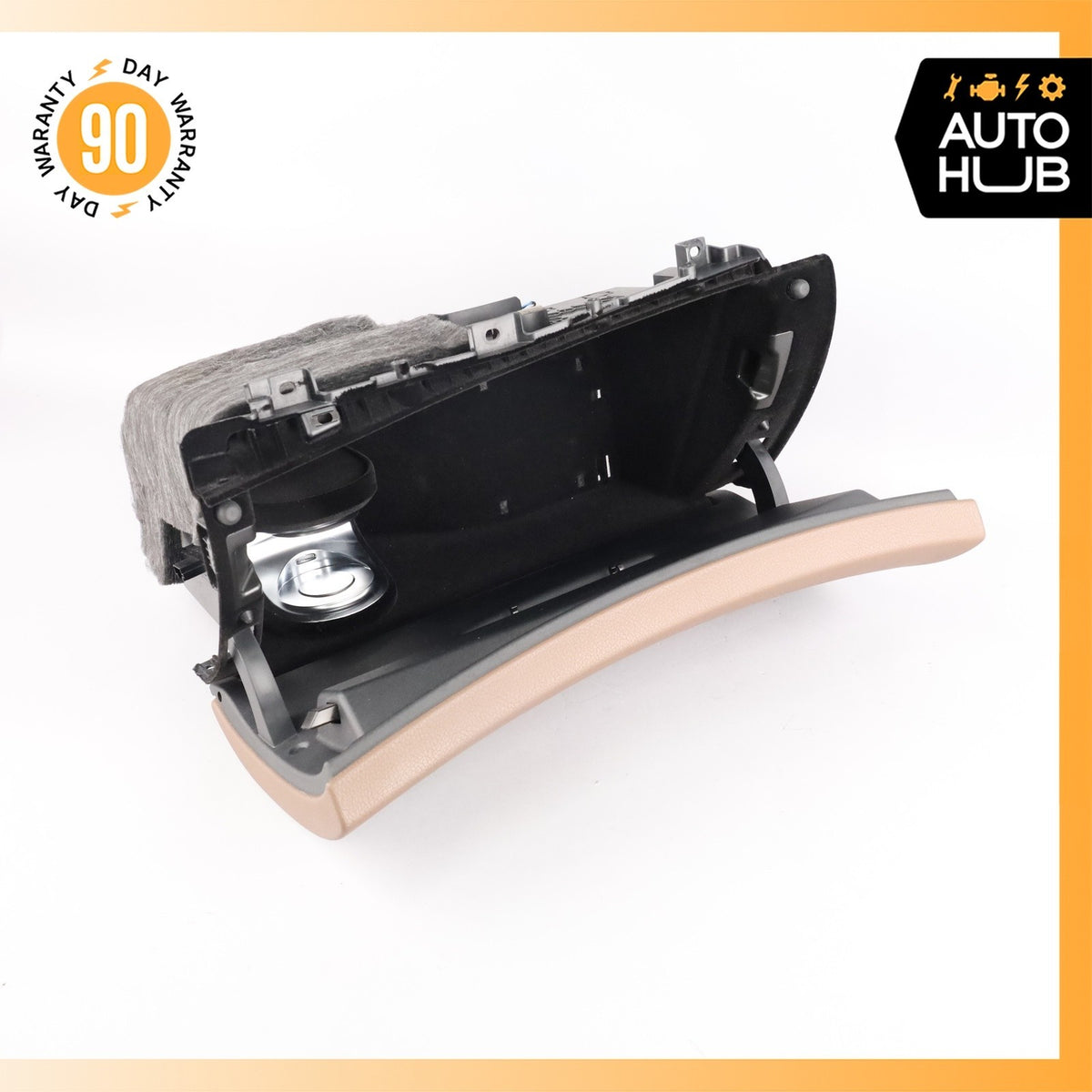17-20 Mercedes W213 E300 Dash Dashboard Glove Box Compartment Brown OEM - photo 11