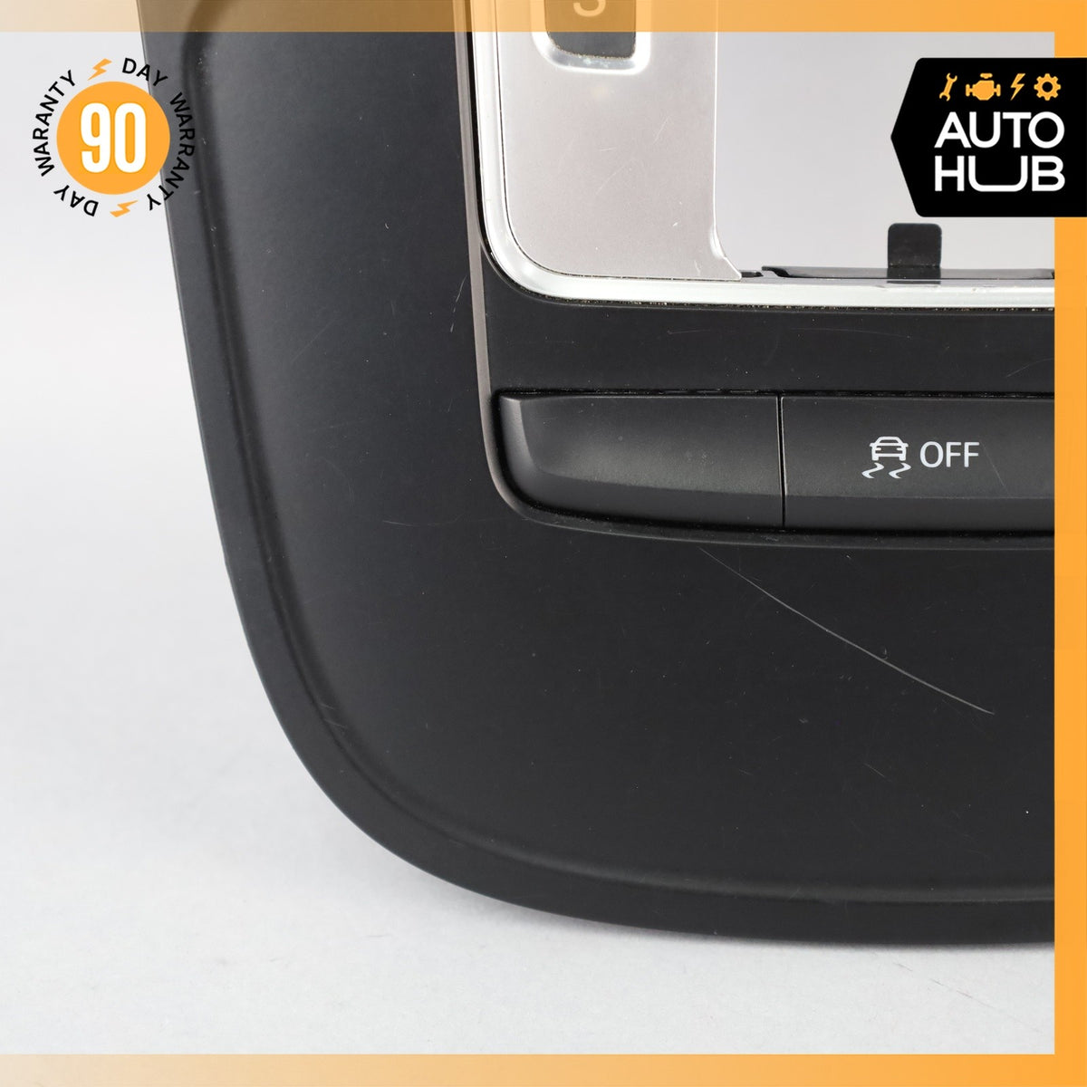 10-12 Audi B8 A4 Center Console Shifter Cover Trim Panel Bezel w/ Switch OEM - photo 7