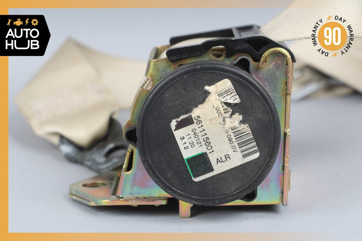 03-06 Mercedes W211 E500 E320 Rear Center Middle Seat Belt Beige 2118602385 OEM - photo 2
