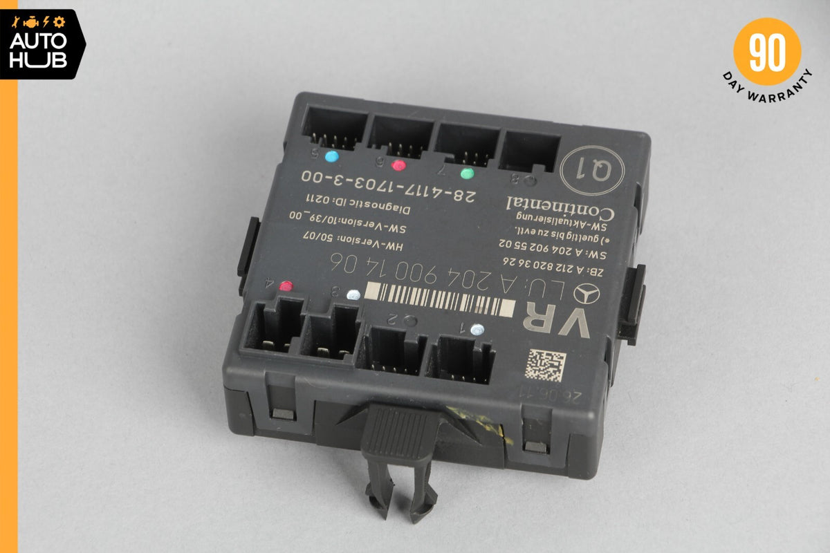 08-18 Mercedes W204 C250 E400 CLS400 Front Right Side Door Control Module OEM - photo 4