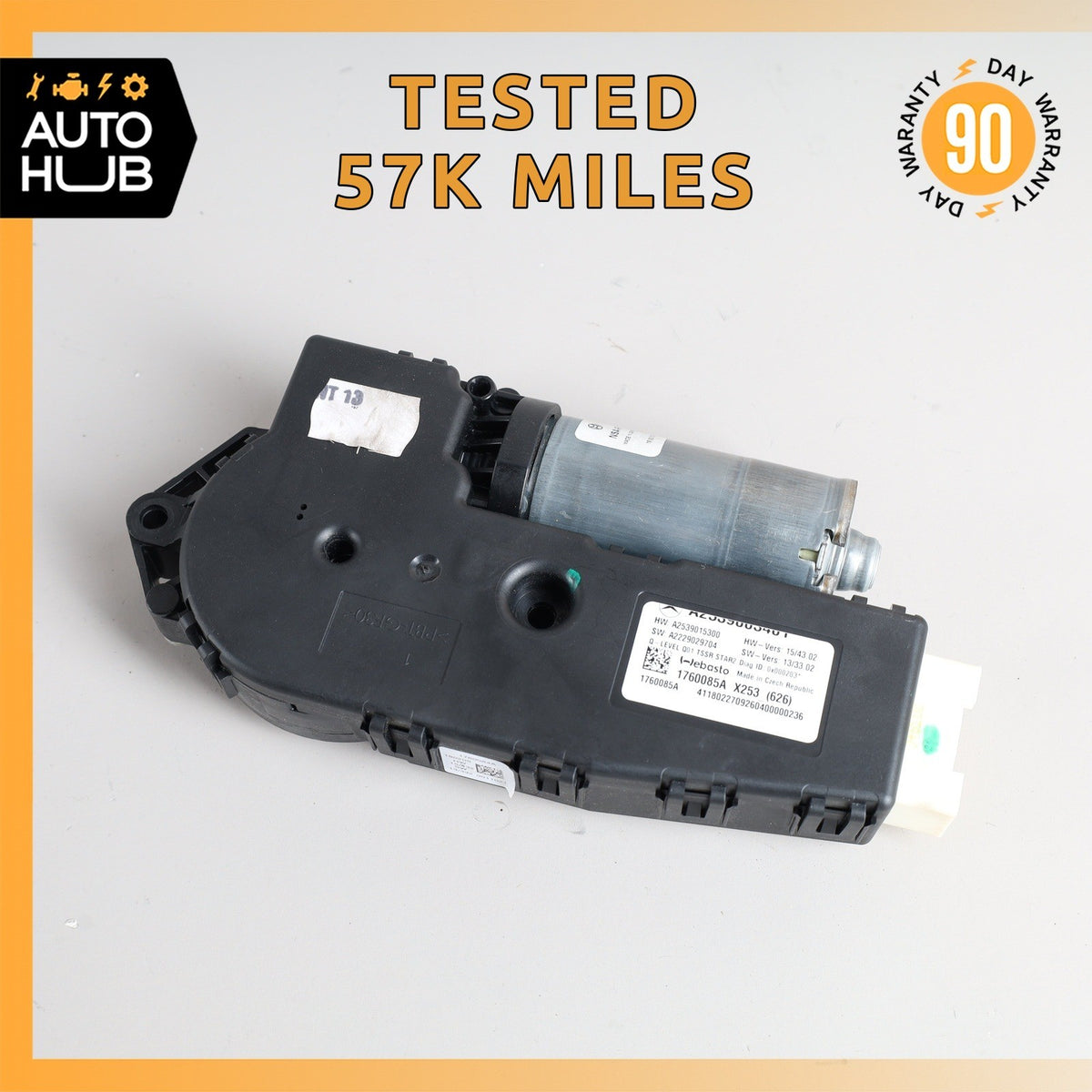 Mercedes X253 GLC300 Rear Side Window Glass Wiper Motor OEM - photo 1