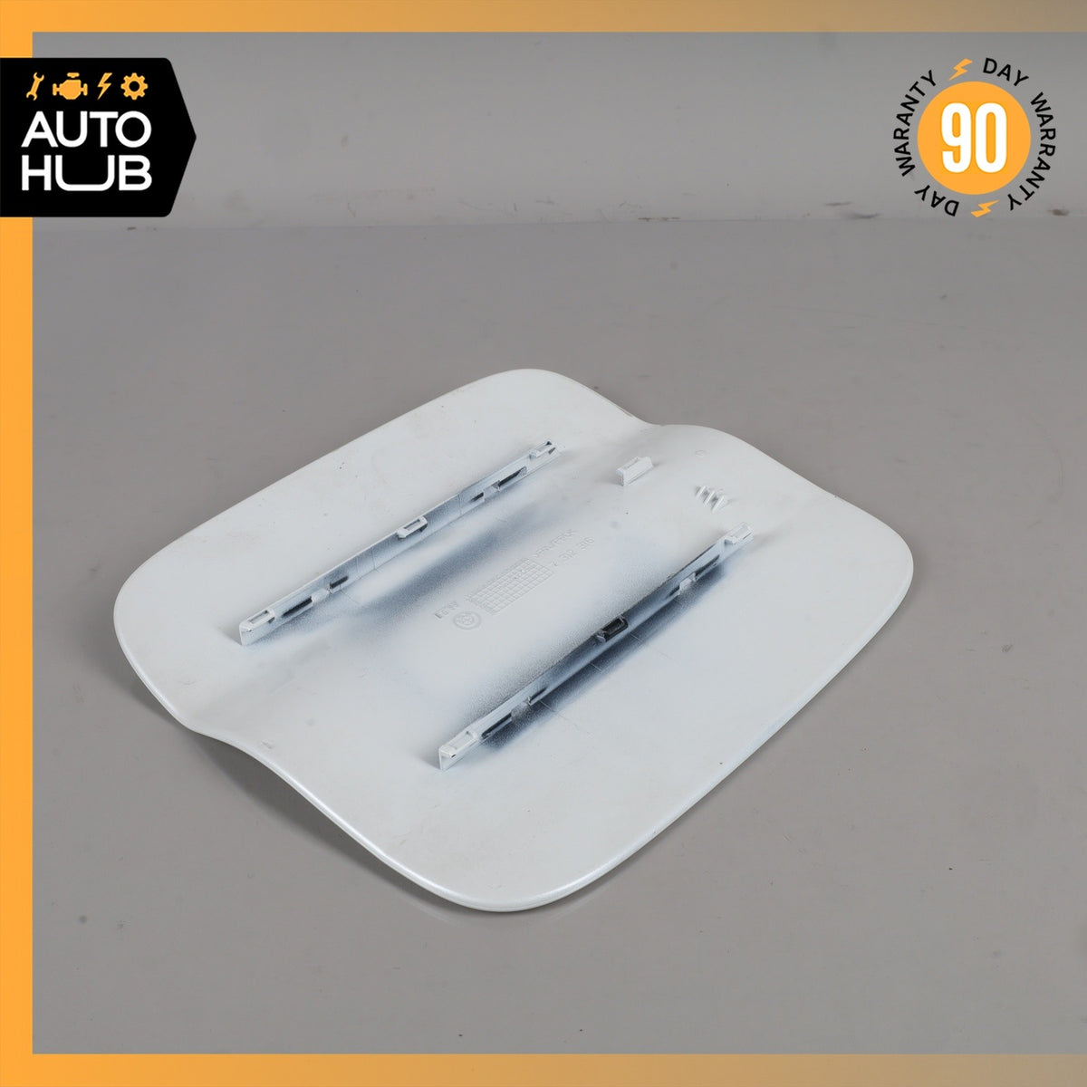 BMW F15 X5 Fuel Gas Tank Filler Neck Door Cover White 7312316 OEM - photo 4