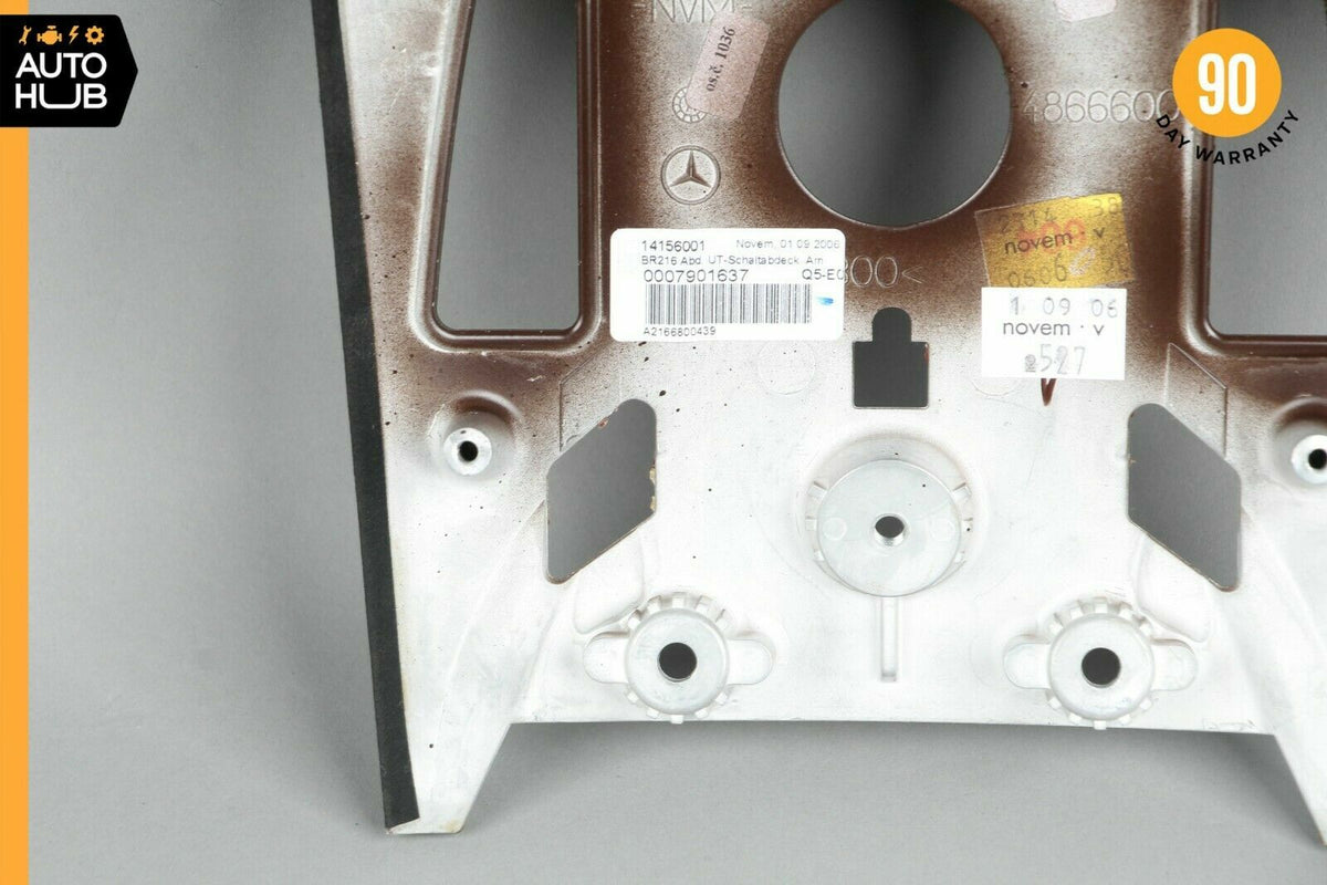 07-14 Mercedes W216 CL550 CL63 AMG Center Console Multi Function Switch Trim OEM - photo 9