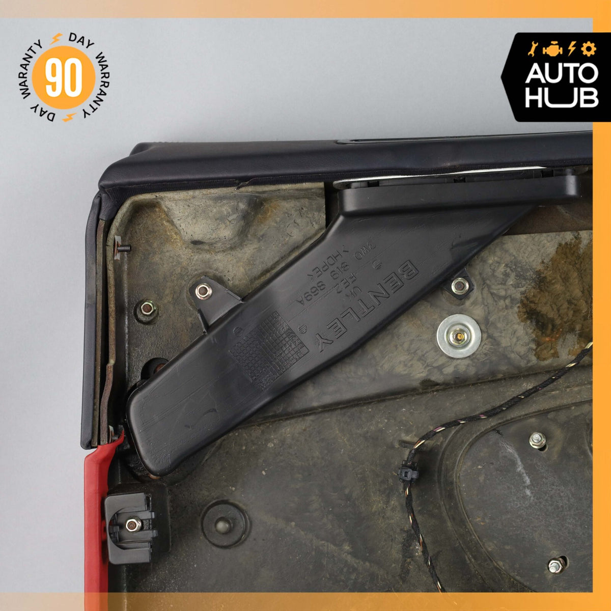 03-10 Bentley Continental GT Coupe Left Driver Side Interior Door Panel OEM - photo 14