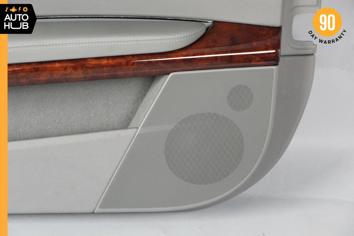 07-10 Mercedes W216 CL550 Front Right Passenger Interior Door Panel Gray OEM - photo 2