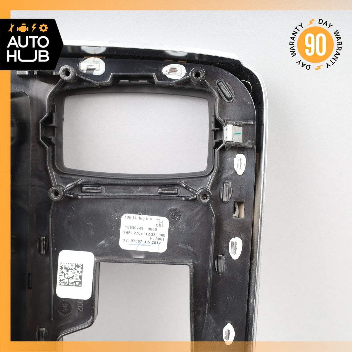 2012 Mercedes W166 ML350 Front Center Console Cover Panel Trim OEM - photo 9