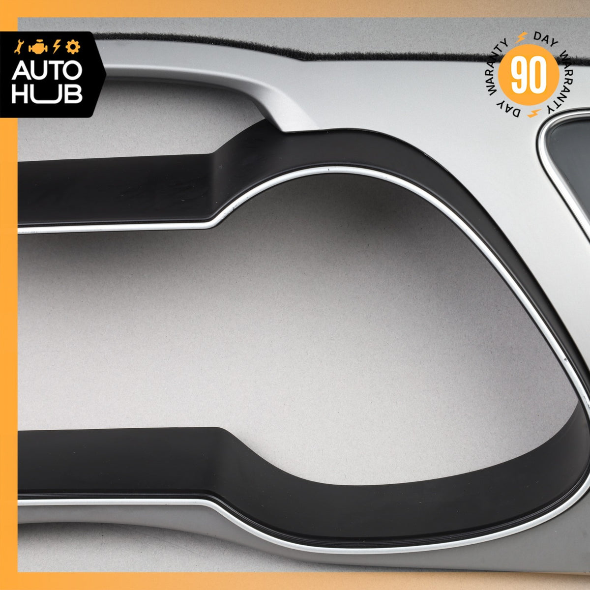 2013 Audi B8 A4 Dashboard Instrument Cluster Screen Cover Panel Bezel Trim OEM - photo 5