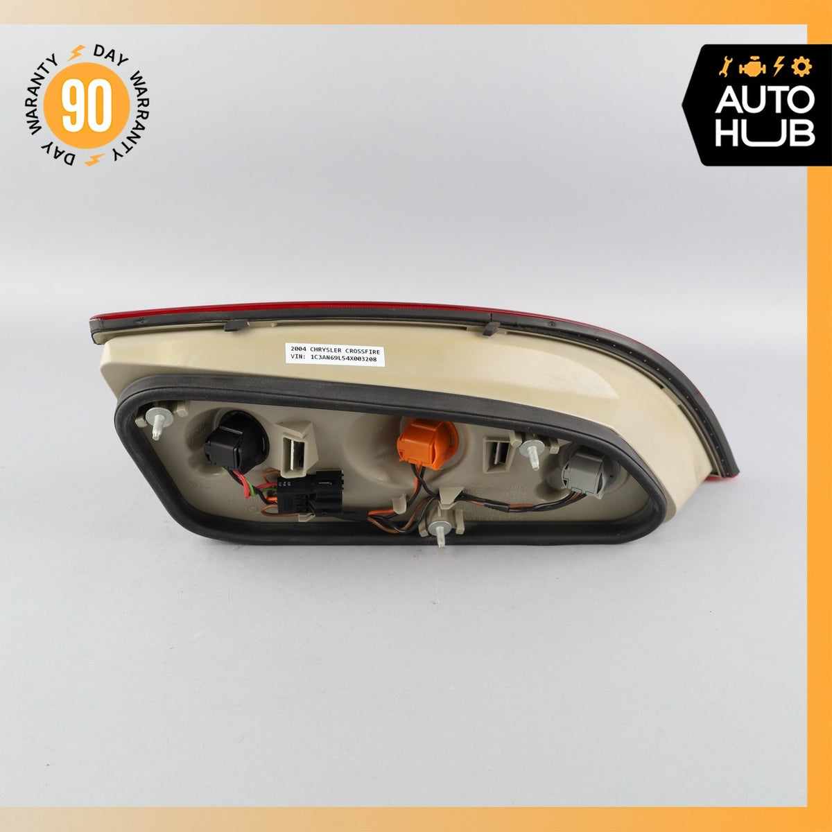 04-08 Chrysler Crossfire Right Side Tail Light Lamp 1938200264 OEM - photo 13